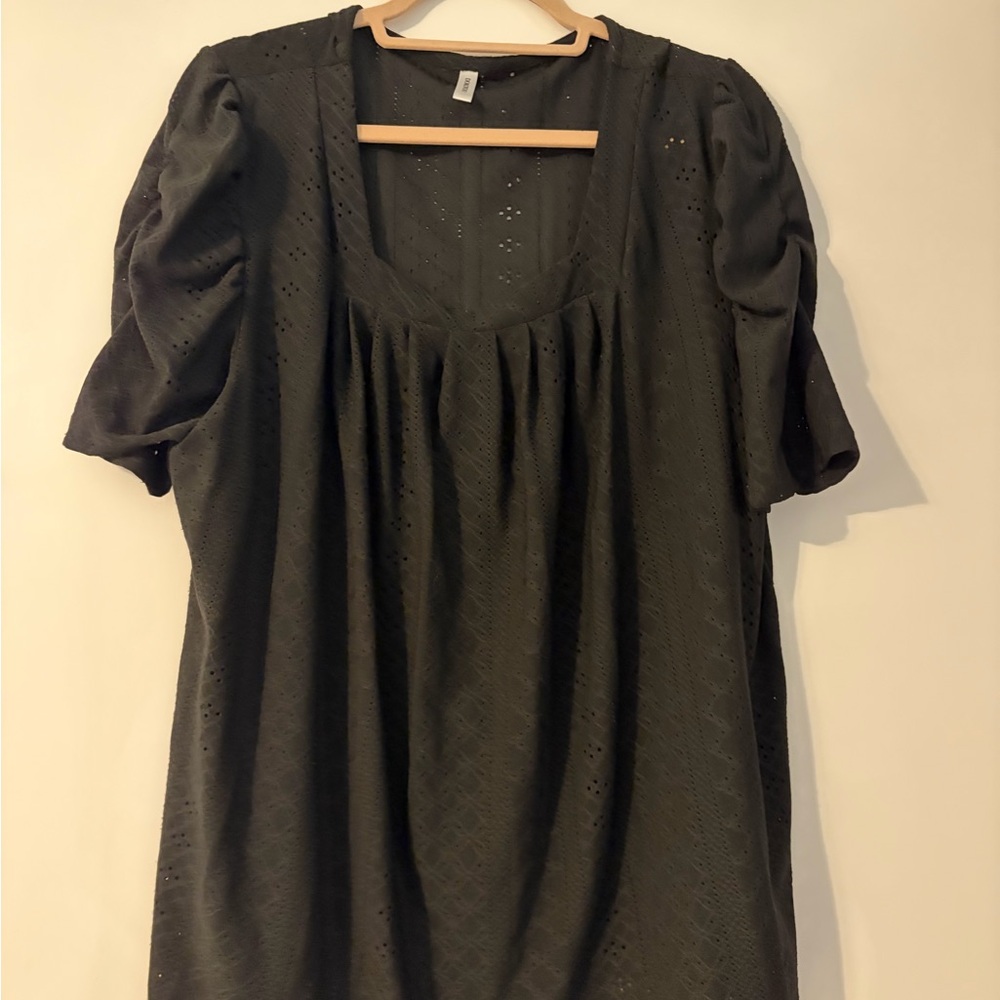 Elegant Black Women's Top